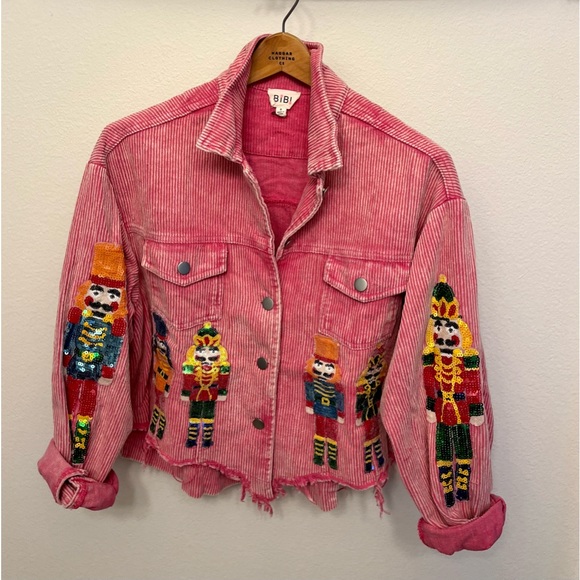 Jackets & Coats Sparkle Shine Nutcracker Corduroy Sequin Jacket Same